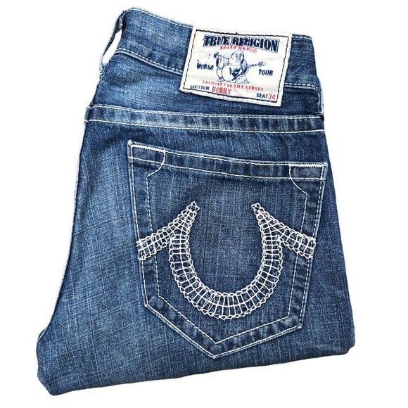 TRUE Religion Jeans Size 31 BOBBY - Picture 1 of 8